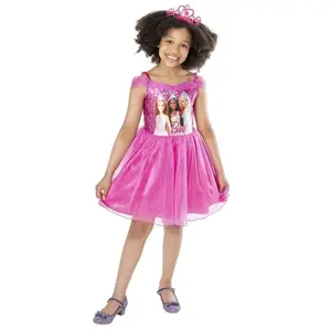 Comparateur de prix : RUBIE'S Barbie  - Deguisement  Princesse Barbie  Taille M 5-6 Ans Pour Enfant