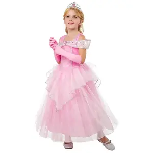 Comparateur de prix : Rubies Costume Co déguisement princesse rose fille - 7/8 ans - rose - générique r703241oht78