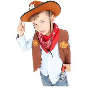 Rubie'S Top Et Accessoires Cowboy Marron pas cher