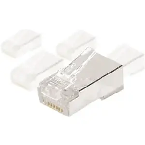 Comparateur de prix : CUC Dexlan Sachet de 10 Connecteurs 8/8 RJ45 blindé
