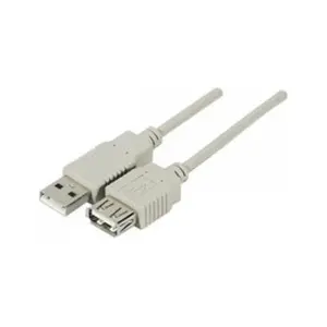 Connectique Cordon USB Type A Mâle/Femelle 2 M 53140