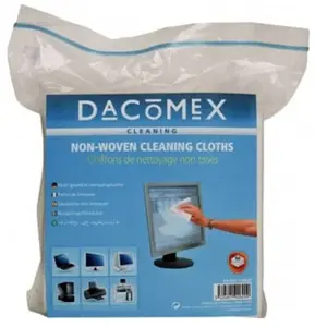 DACOMEX Sachet de 45 chiffons blancs (DAC-190820) pas cher