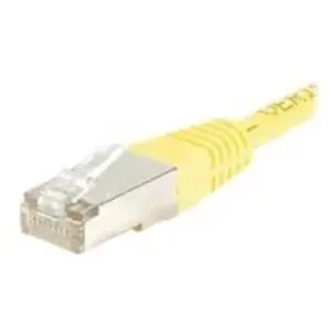 Comparateur de prix : KONEKTIKPC Dexlan Cordon reseau patch RJ45 FTP CAT 6 3 m Jaune