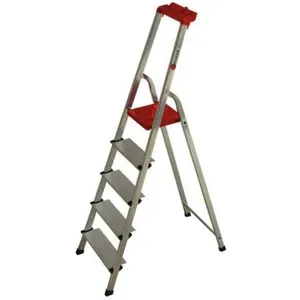 Comparateur de prix : Escalux Escabeau aluminium à 5 marches ultra larges