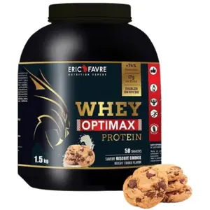 Eric Favre Whey Optimax Protéines saveur Cookie pas cher
