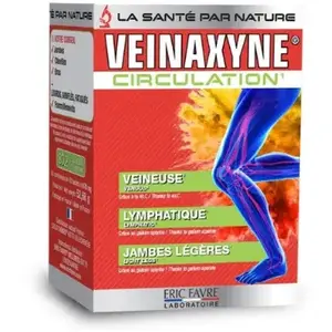 Comparateur de prix : Eric Favre Circulation Sanguine Santé Veinaxyne 60 comprimés