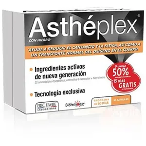 Eric Favre Asthéplex programa 30 días 2 x 30 cápsulas pas cher