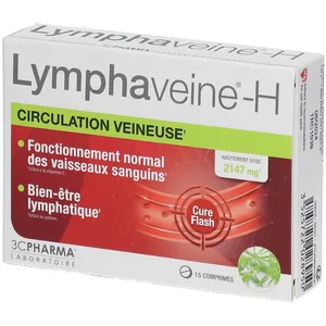 Comparateur de prix : 3C Pharma Lymphaveine-H 15 comprimés
