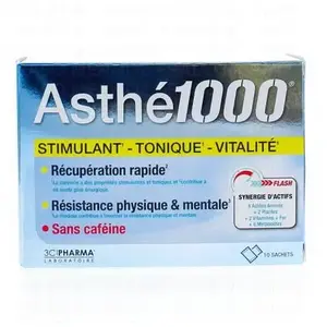 Comparateur de prix : 3C Pharma Asthé1000 10 sachets