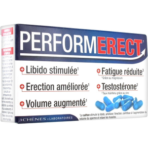 Comparateur de prix : 3C Pharma Performance & Libido PerformErect 4 gélules