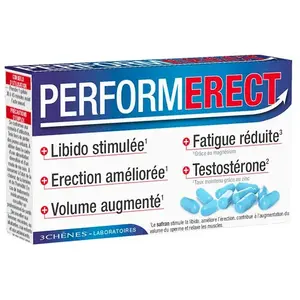 Comparateur de prix : 3C Pharma Performance & Libido PerformErect 16 gélules