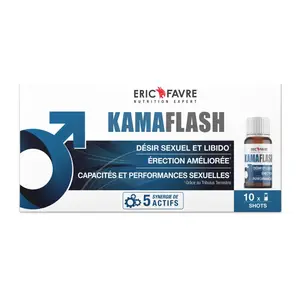 Kamaflash - Désir sexuel et libido - érection améliorée pas cher