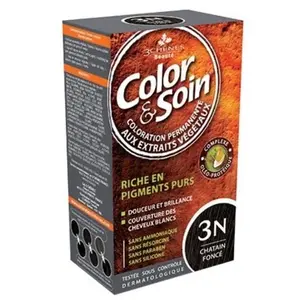 Comparateur de prix : 3 CHENES Les 3 Chênes Color & Soin Châtain Foncé 3N