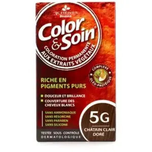 Comparateur de prix : Les 3 Chênes Color & Soin Châtain Clair Doré 5G