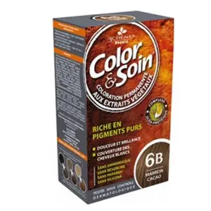Comparateur de prix : Les 3 Chênes Color & Soin Coloration Permanente N°6B Marron Cacao