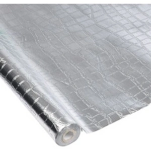 Comparateur de prix : Viphome nappe impermeable finition peau de crocodile pp 1.20m*5m*ø4.5cm - argent