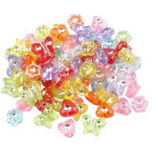 Paris Prix Lot de Perles Fantaisie 12cm Multicolore