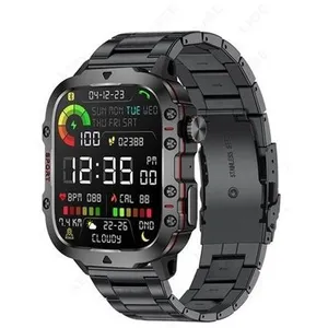 AUTREMENT Montre connectée QX11 bracelet noir acier 420 mAh pour les s...Vendu parcdiscount