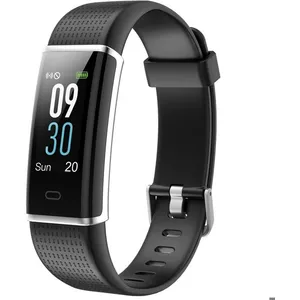 HETP Montre Connectée Sport Étanche IP68, Bracelet Connectée NOIR pas cher