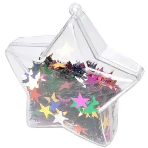 Non communiqué Boule de Noël Étoile Sequins Multicolore pas cher