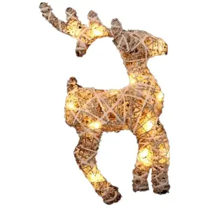 1001KDO Silhouette de Renne lumineux 15 led pas cher