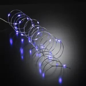 Comparateur de prix : 1001KDO Guirlande interieur fil cuivre 20 led bleues