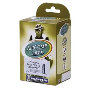 Comparateur de prix : Chambre air vtt 26x1.902/2.10 vp michelin c4 latex aircomp(26-8m)