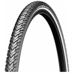 Comparateur de prix : Michelin Protek Rigide Copertone Unisex Adulto, Nero/Reflex, 26 x 1.85