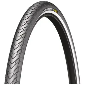 Comparateur de prix : Pneu vélo City Michelin Protek Max flanc réfléchissant 700x47 TR no