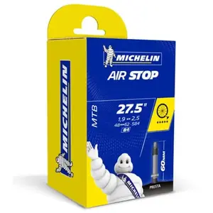 Comparateur de prix : Michelin chambre a air vtt b4 airstop 27 5x1 90 2 50 valve presta 60mm