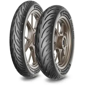 Comparateur de prix : Pneus moto Michelin Road Classic ( 110/90B18 TL 61V M/C, Roue avant )