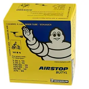 Comparateur de prix : Chambre à air Michelin 10'' 3.00X10 à 100/80X10 - Valve coudée 90°