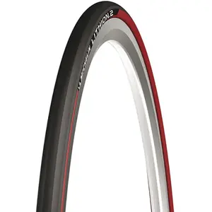 PNEU ROUTE MICHELIN LITHION 2 ROUGE 700X25 TRINGLES SOUPLES - MICHELIN pas cher