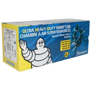 Comparateur de prix : Chambre à air Michelin Ultra Heavy Duty (hyper renforcée 4mm) 120/90 - 18