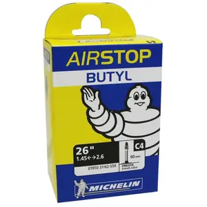 Tube Michelin Airstop Butyl 26 x 1.45/2.20 FV 55mm pas cher