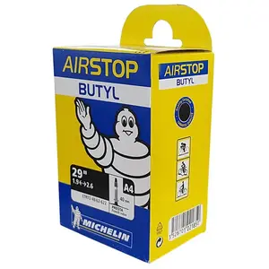 Comparateur de prix : Chambre à air Michelin Airstop Butyl (A4) - 29" 48/62-622 Presta 40 mm