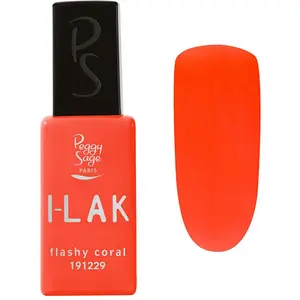 Vernis semi-permanent I-LAK de Peggy Sage flashy coral pas cher