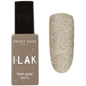 Vernis semi-permanent I-LAK de Peggy Sage flash gold pas cher