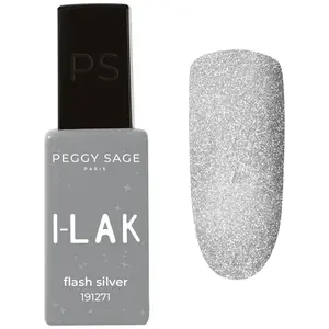 Vernis semi-permanent I-LAK de Peggy Sage flash silver pas cher