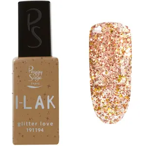 Vernis semi-permanent I-LAK de Peggy Sage glitter love pas cher