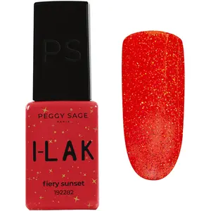 Vernis semi-permanent I-Lak mini de Peggy Sage fiery sunset pas cher