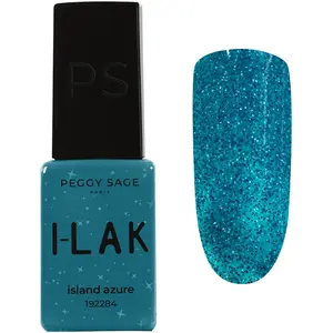 Vernis semi-permanent I-Lak mini de Peggy Sage island azure pas cher