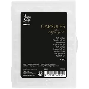 Capsules Soft Gel technique Américaine carré pas cher