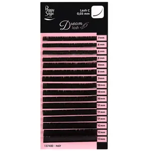 Extension de Cils Volume russe Courbure Extrême C Peggy Sage 0.03 mmVendu parla-boutique-du-coiffeur