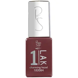 1-LAK Vernis Semi-permanent 3 en 1 de Peggy Sage charming hazel pas cher