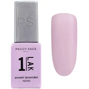 1-LAK Vernis Semi-permanent 3 en 1 de Peggy Sage sweet lavender pas cher