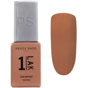 1-LAK Vernis Semi-permanent 3 en 1 de Peggy Sage caramel pas cher