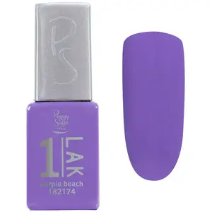 1-LAK Vernis Semi-permanent 3 en 1 de Peggy Sage purple beach pas cher