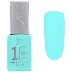1-LAK Vernis Semi-permanent 3 en 1 de Peggy Sage happy with you pas cher