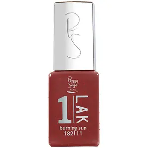 1-LAK Vernis Semi-permanent 3 en 1 de Peggy Sage burning sun pas cher